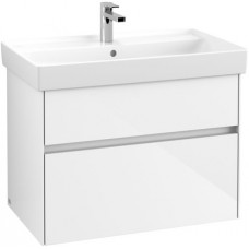 Тумба под умывальник 4A338001 800 мм Villeroy & Boch Collaro белый глянец C01000DH