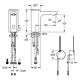 Бесконтактный смеситель для раковины Franke F5E-Mix F5EM1003