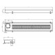 Внутрипольный конвектор CARRERA SE (Inox) 230/2250/90 Electro 220