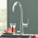 Смеситель для кухни с функцией подачи фильтрованой воды Grohe Blue Pure BauCurve 31723000