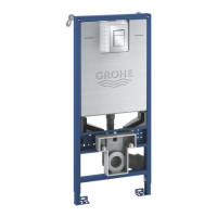 Инсталляция для унитаза 3 в 1 Grohe Rapid SLX с кнопкой Skate  Cosmopolitan S 39603000