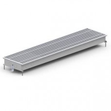Внутрипольный конвектор CARRERA M (Inox) 230/1000/65