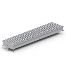 Внутрипольный конвектор CARRERA M2 (Inox) 380/1750/65