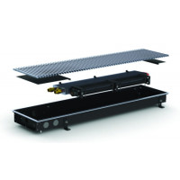 Внутрішньопідлоговий конвектор CARRERA MV (Black) 250/1500/65
