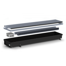 Внутрипольный конвектор CARRERA SE (Inox) 230/1250/90 Electro 220