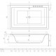 Ванна акрилова Radaway Itea Lux 1900x1200 WA1-29-190x120U