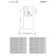 Душовий піддон RADAWAY Kyntos F 140х80 HKF14080-04
