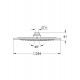 Верхній душ Grohe Rainshower F-Series 10'' 27271000