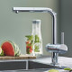 Смеситель для кухни с функцией подачи фильтрованой воды Grohe Blue Pure Minta 31721000
