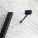 Боковая стенка RADAWAY Essenza New Black KDJ/KDJ+S 90  900*2000 384050-54-01
