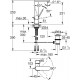 Смеситель для раковины Grohe Plus 1/2″ L 23851003