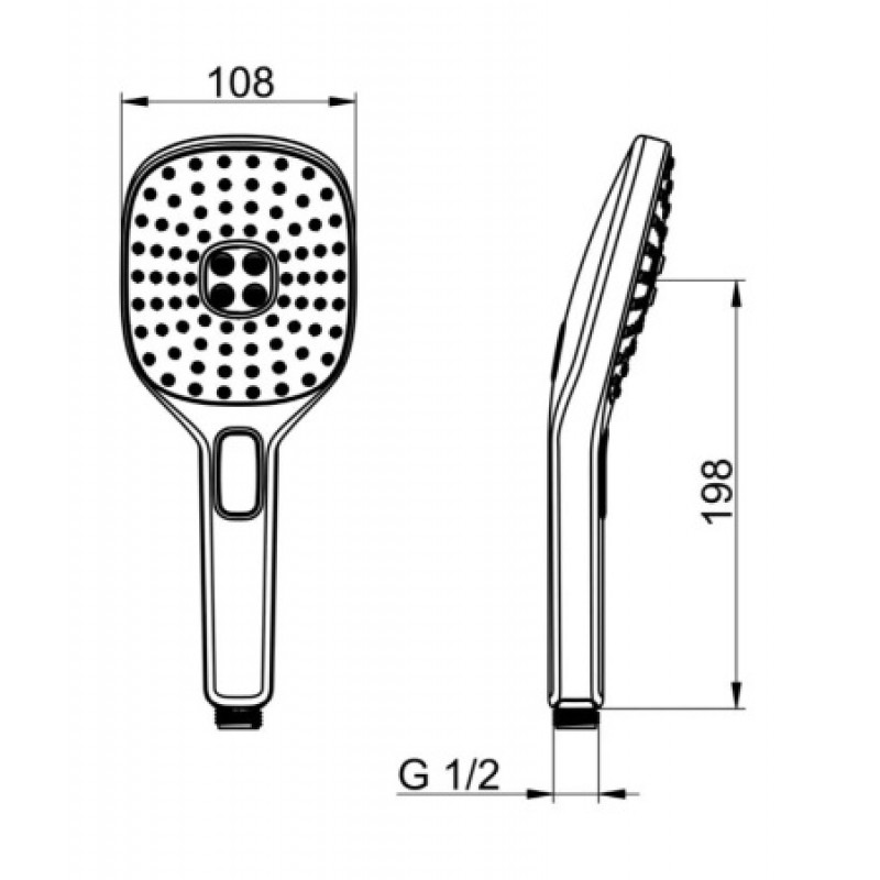 Душевой гарнитур ORAS Hydractiva 433
