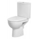 Унітаз-компакт Cersanit 518 Parva new CleanOn 011 3/5 + кришка дюропласт CCKZ1012992187