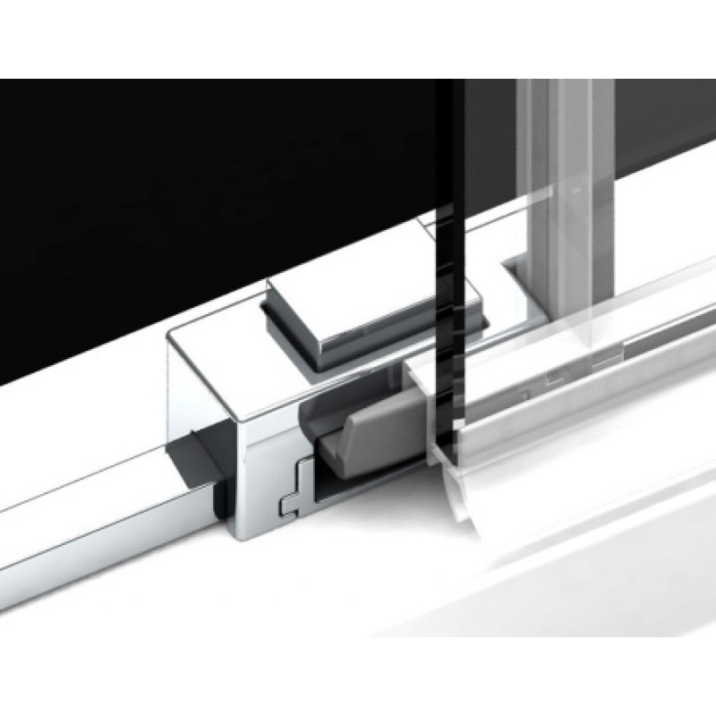 Боковая стенка RADAWAY Idea S1 100 левая 1000*2005 387052-01-01L