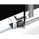 Боковая стенка RADAWAY Idea S1 100 левая 1000*2005 387052-01-01L