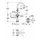 Смеситель для раковины Grohe Atrio XL 21044AL3