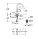 Смеситель для раковины Grohe Atrio L 21022DC3