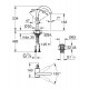 Смеситель для раковины Grohe Atrio 32043003