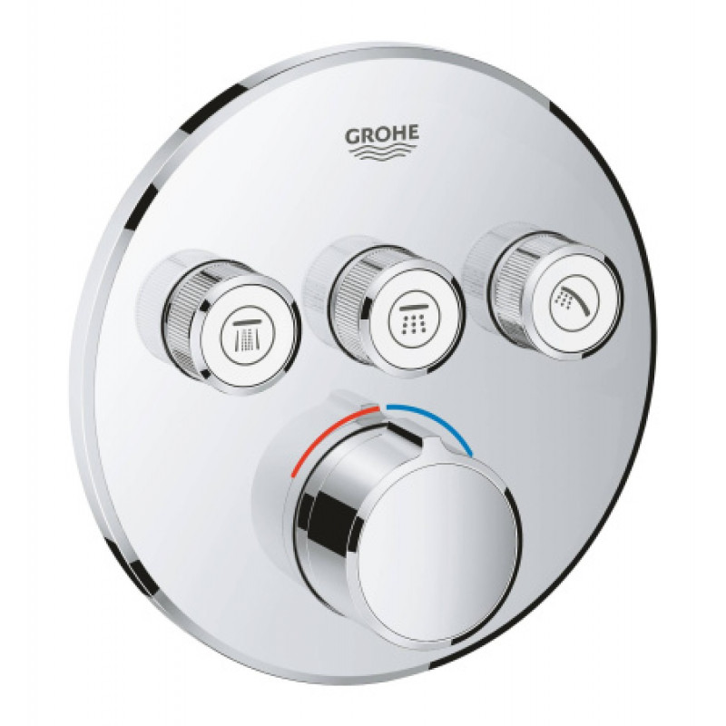 Змішувач для ванни прихованого монтажу Grohe SmartControl 29146000