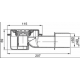 Нижня частина трапу ACO ShowerDrain M 9010.81.21