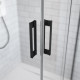 Душевые двери RADAWAY Idea Black KDJ двері 100 R 387040-54-01R