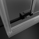 Душевые двери RADAWAY Idea Black KDJ двері 100 R 387040-54-01R