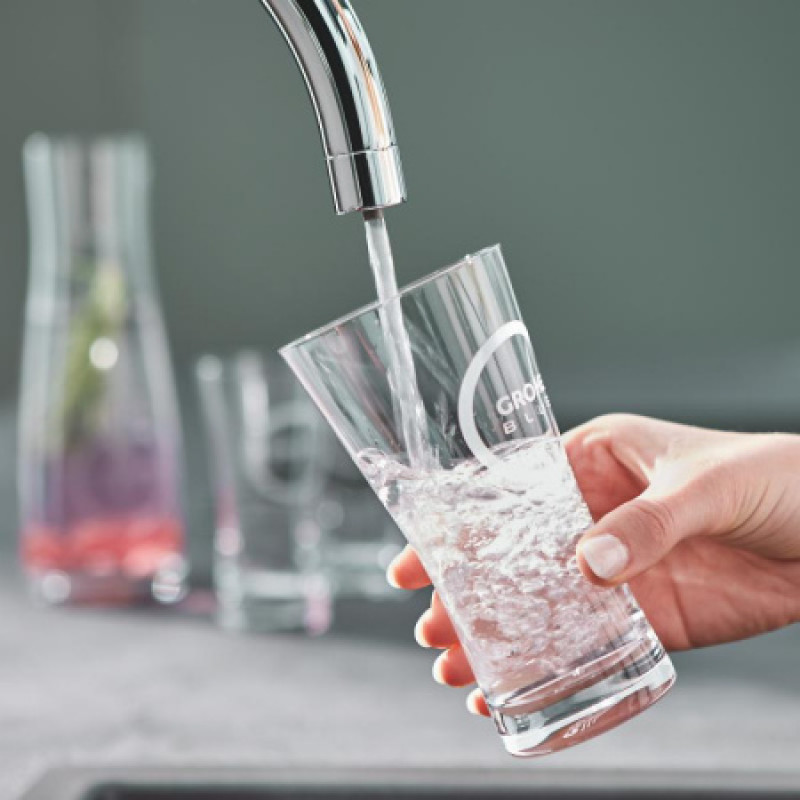 Смеситель для кухни с функцией подачи фильтрованой воды Grohe Blue Pure Eurosmart 31722000