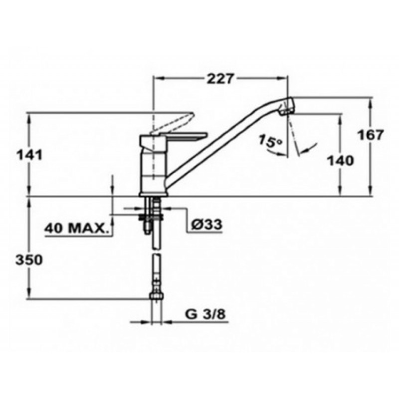 Змішувач для кухні Teka ML 81911362