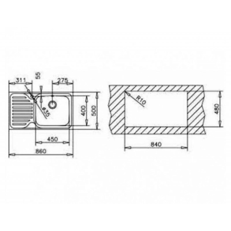 Кухонная мойка TEKA CLASSIC MAX 11119201