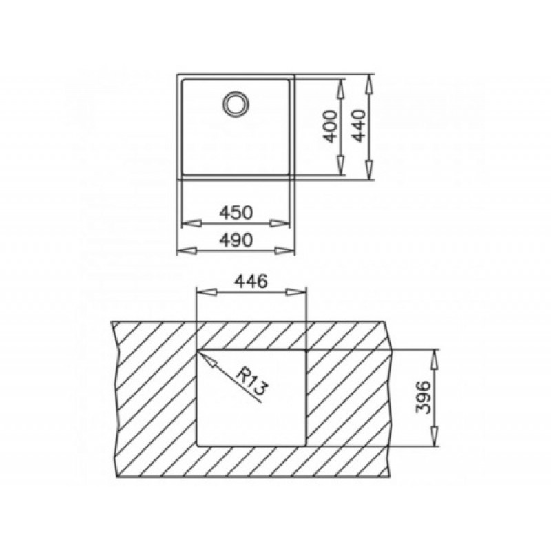 Кухонная мойка TEKA BE LINEA 115000006