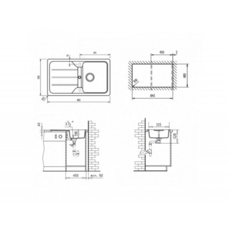Кухонная мойка TEKA SIMPLA 40144515