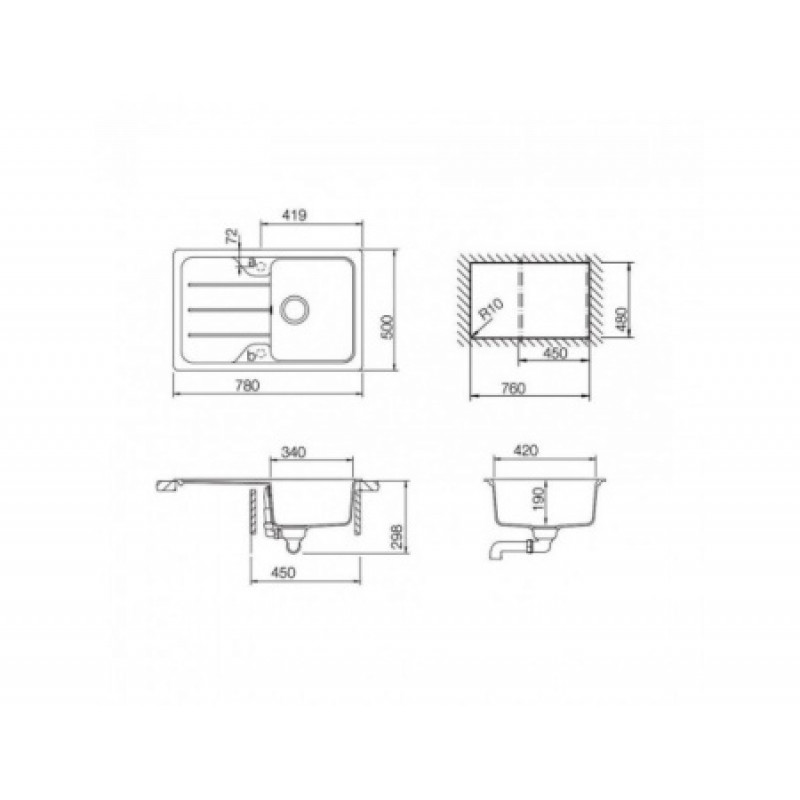 Кухонная мойка TEKA SIMPLA 40144525