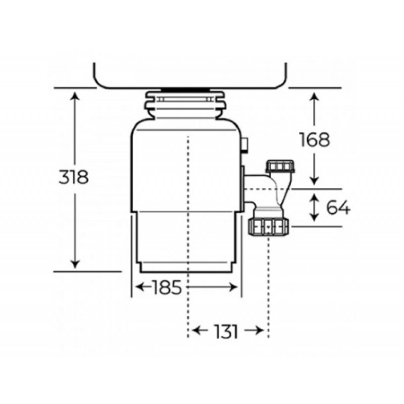 Измельчитель пищевых продуктов TEKA TR 750, 405Вт,115890014