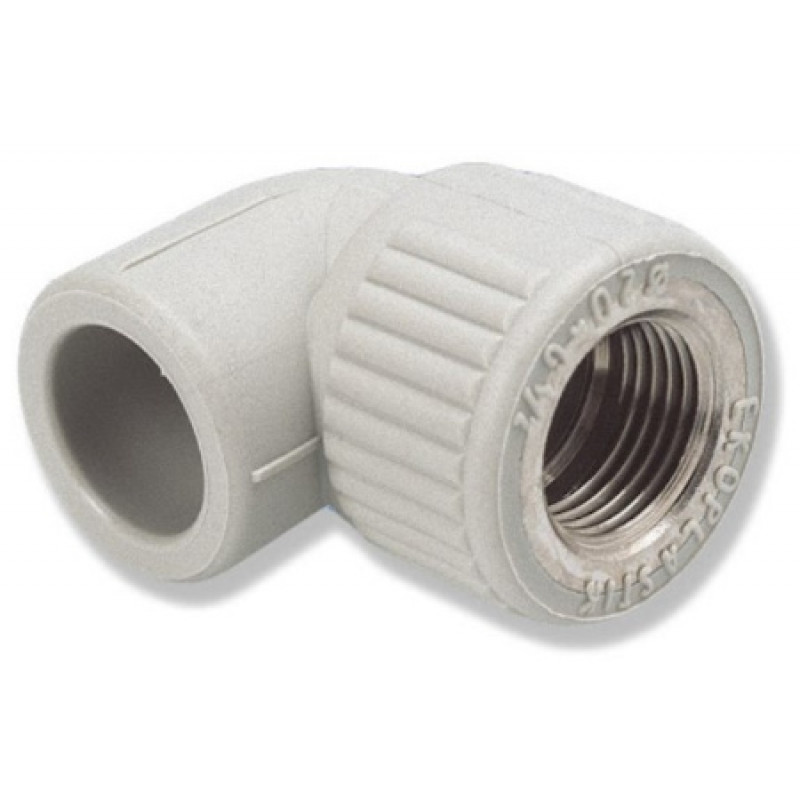 Колено Wavin Ekoplastik 25х3/4" ВР SKOI02525X