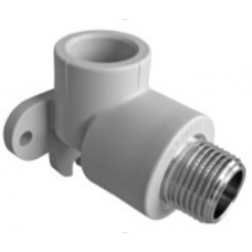 Колено настенное Wavin Ekoplastik 20х1/2" НР SNKE02020X