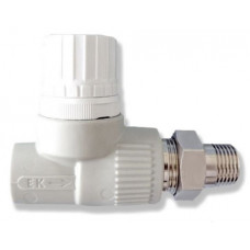 Кран шаровый радиаторный Wavin Ekoplastik 20х1/2" SVER020XXX