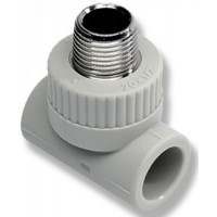 Тройник Wavin Ekoplastik 20х1/2" НР STKE02020X