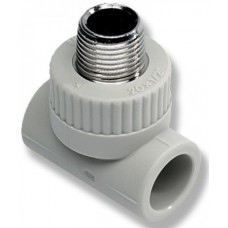 Тройник Wavin Ekoplastik 20х1/2" НР STKE02020X