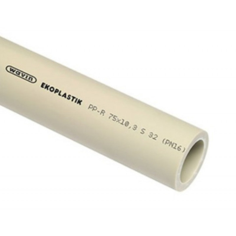 Труба Wavin Ekoplastik PPR PN 16 90х12,3 мм STR090P16X