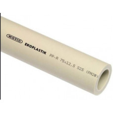 Труба Wavin Ekoplastik PPR PN 20 75х12,5 мм STR075P20X
