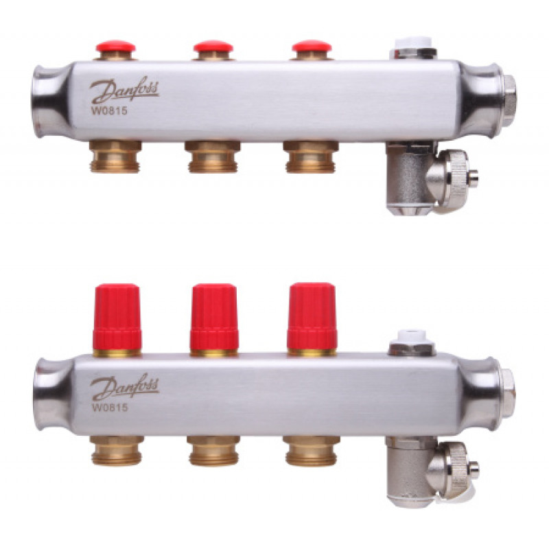 Колектор Danfoss SSM 3+3 088U0803