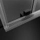 Душевые двери RADAWAY Idea Black DWJ 130, правая, 1300x2005 387017-54-01R