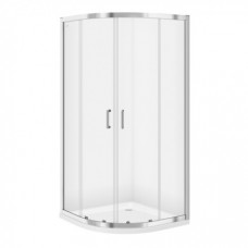 Душевая кабина CERSANIT полукруглая Basic 90x90x185 прозрачное стекло EZZF1001955974