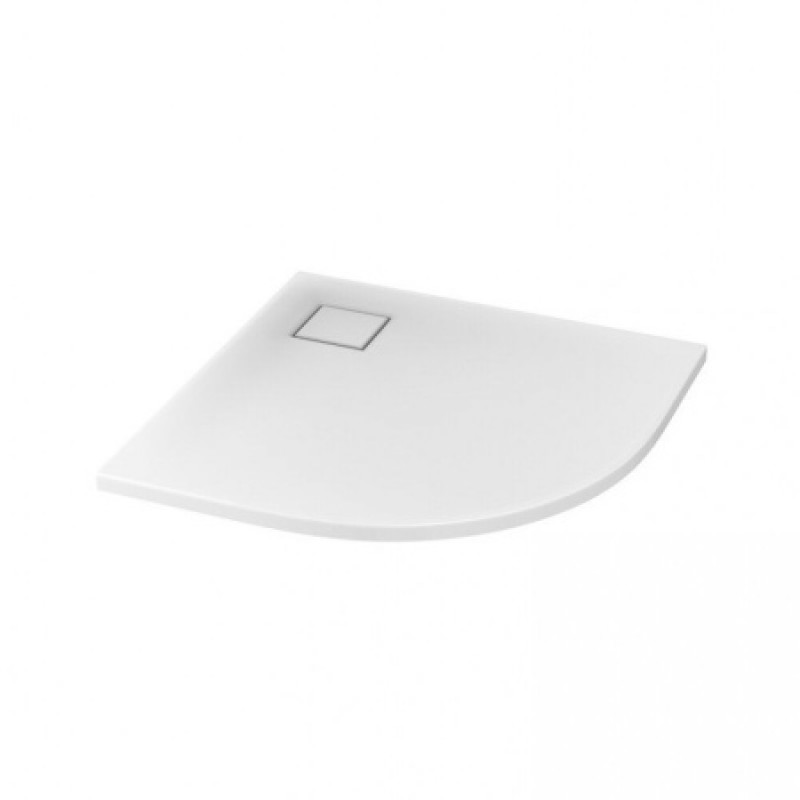 Душовий піддон 900x900x40 мм напівкруглий CERSANIT Tako Slim + сифон SZEZ1002876661