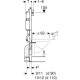 Инсталляционная система Geberit DuofixBasic 112 см 458.103.00.1