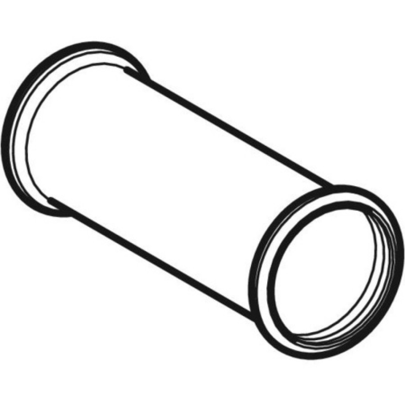 Надвижная муфта Geberit Mapress из углеродистой стали: d=66.7мм