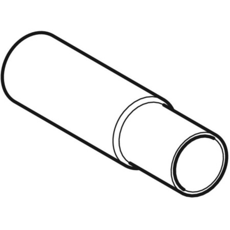 Переходник Geberit Mapress из углеродистой стали, со свариваемым и гладким концевиком: d=28мм, d1=33.7мм