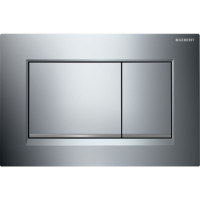 Клавиша смыва Geberit Sigma 30 белый/матовый хром 115.883.KH.1