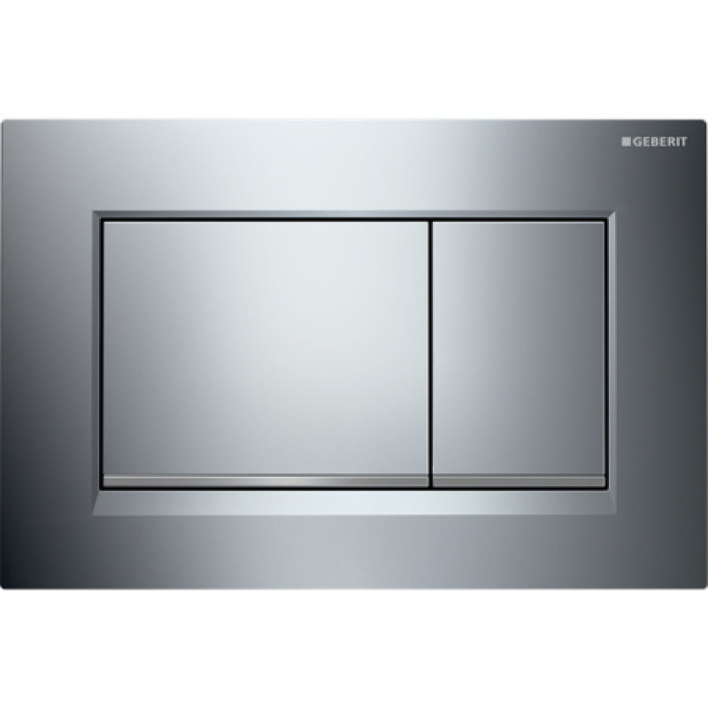Клавиша смыва Geberit Sigma 30 белый/матовый хром 115.883.KH.1