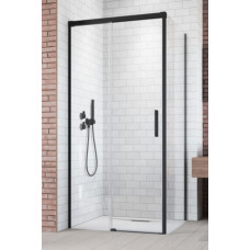 Душевая кабина Radaway Idea Black KDJ 100L фронтальная часть 1000x2005 387040-54-01L